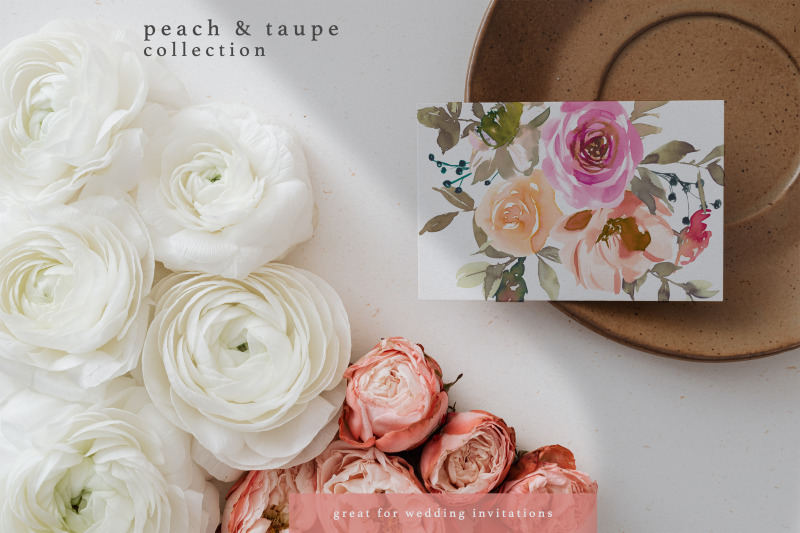 peach-amp-taupe-watercolor-floral-clip-art