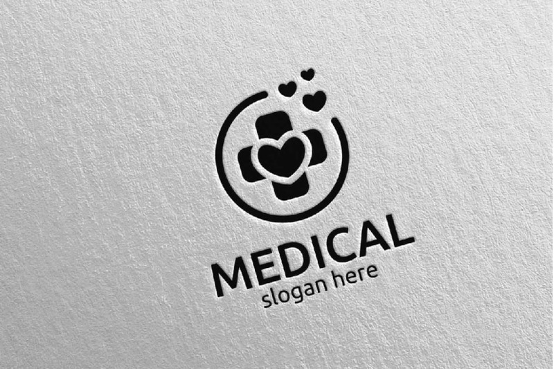 love-medical-hospital-logo-design-86