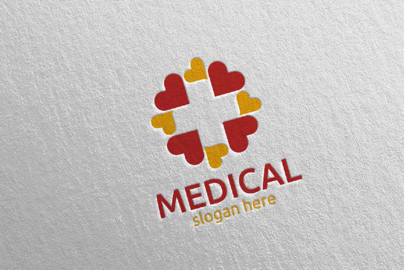 love-medical-hospital-logo-design-87