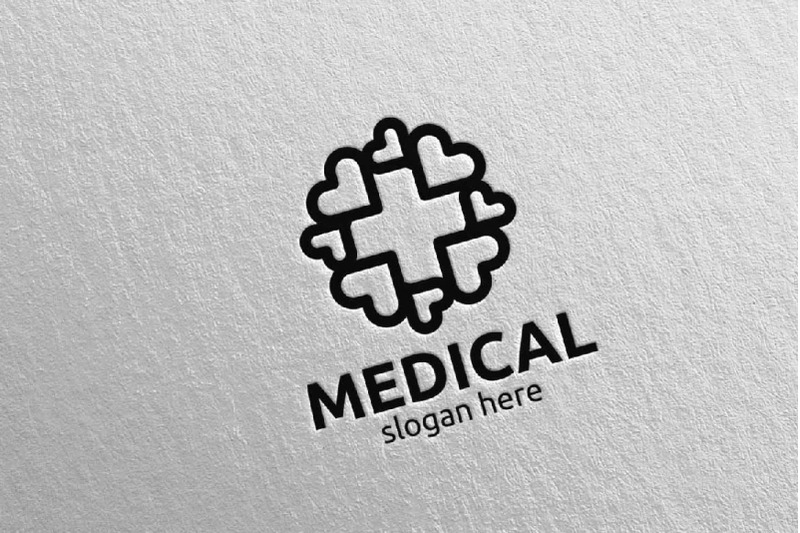 love-medical-hospital-logo-design-88