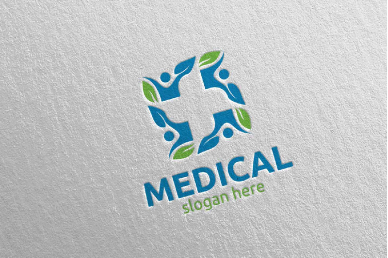 natural-medical-hospital-logo-design-90