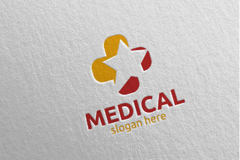 star-medical-hospital-logo-design-92