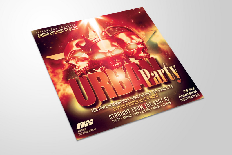 urban-party-flyer