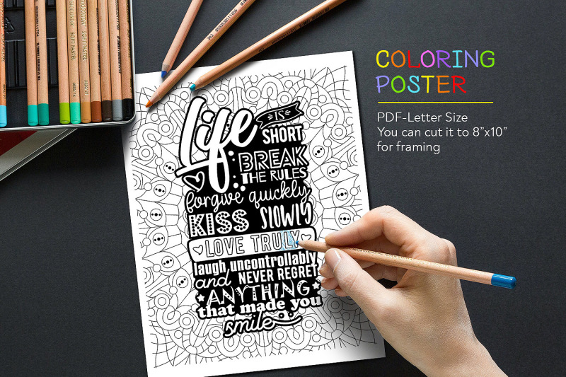 coloring-quote