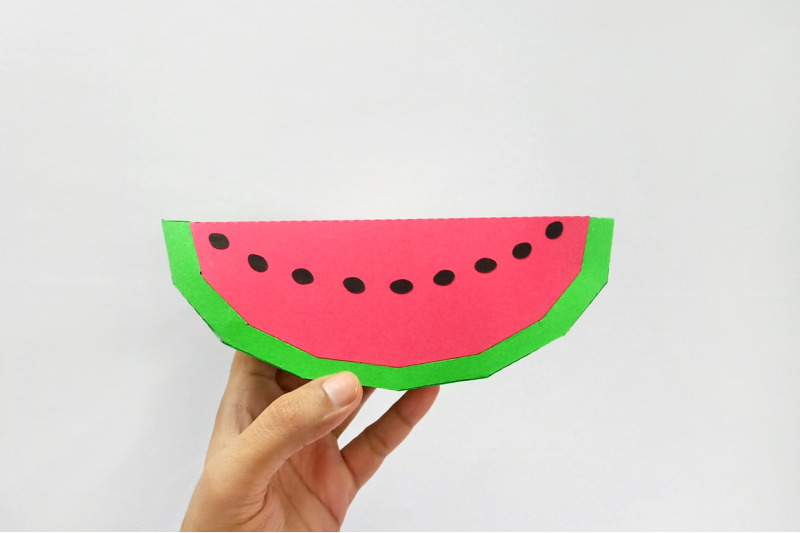 diy-watermelon-3d-papercraft