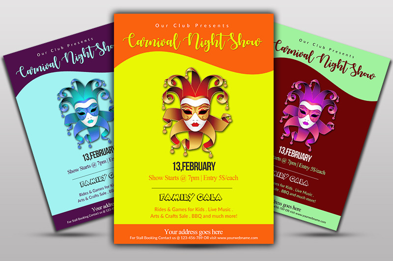 carnival-party-event-flyer