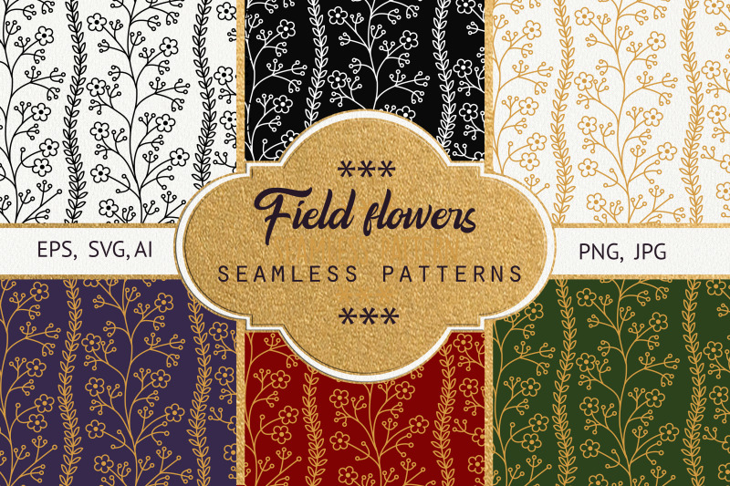 field-flowers-seamless-patterns