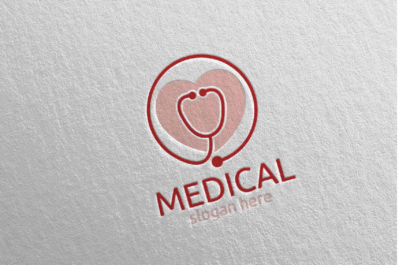 love-medical-hospital-logo-design-100