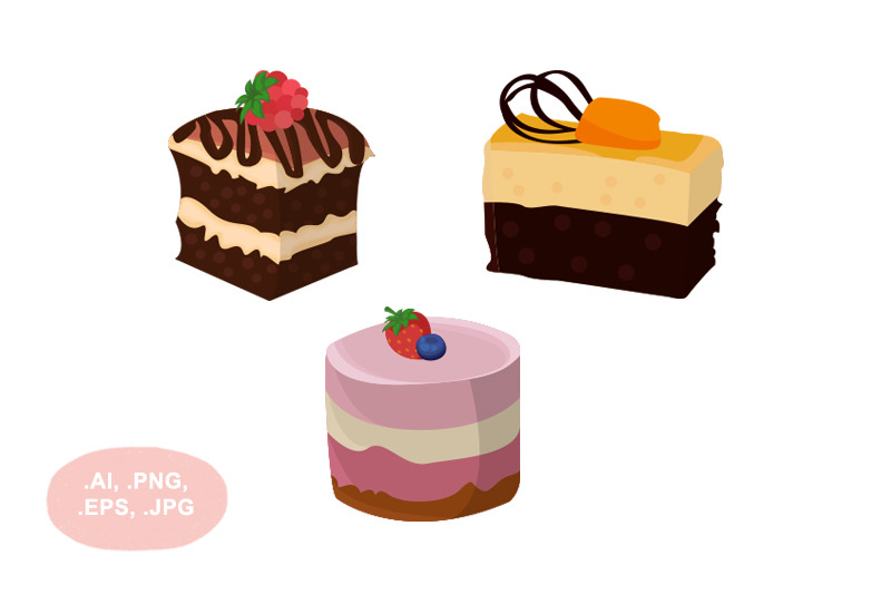 cake-vector-pack