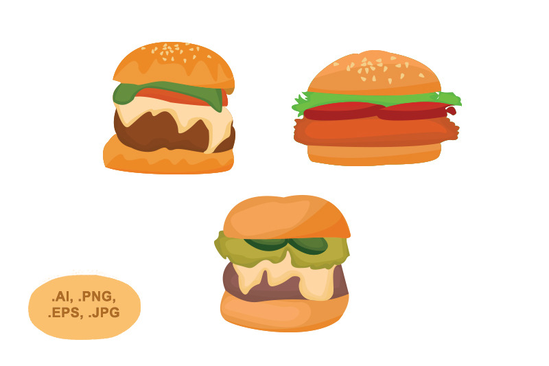 burger-vector-pack