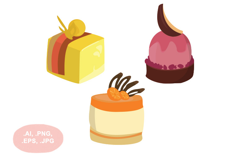 cake-vector-pack