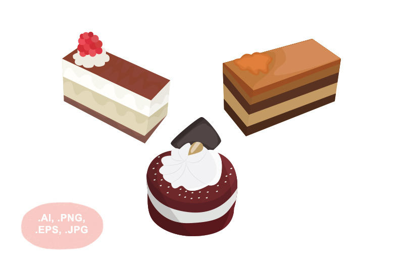 cake-vector-pack