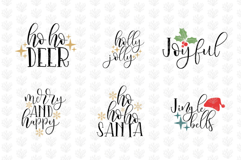 christmas-quote-bundle-svg-eps-dxf-png