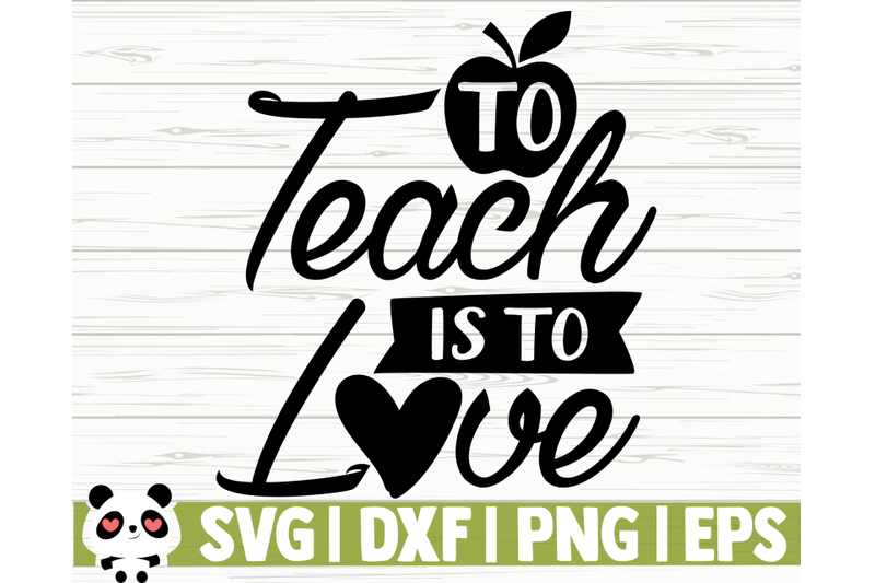 to-teach-is-to-love