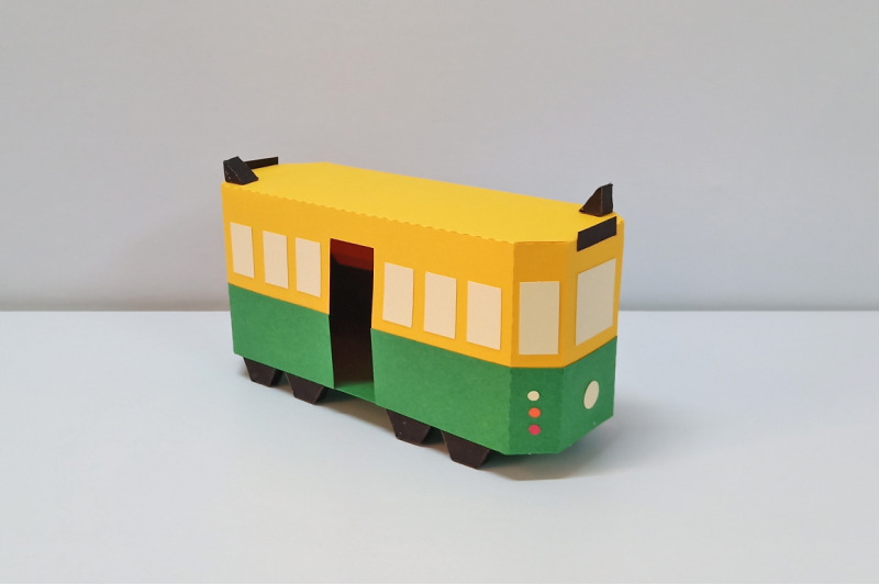 diy-melbourne-tram-3d-papercraft