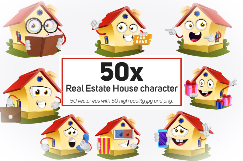 50x-real-estate-house-in-different-situation-collection-illustration