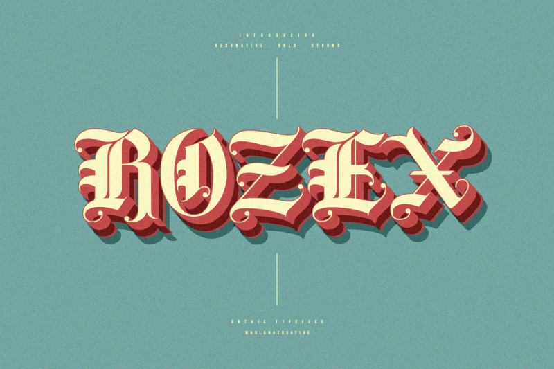 rozex-bold-decorative-gothic-font
