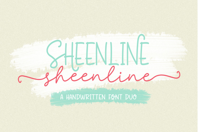 Download Sheenline Duo Font Family From Wandani Creative Download Sheenline Duo Font Family From Wandani Creative