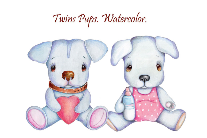 cute-twins-pups