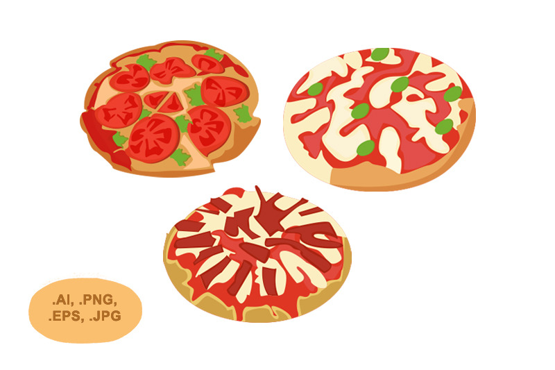 pizza-vector-pack