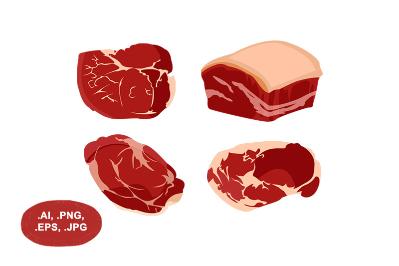 beef-vector-pack