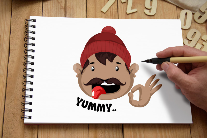 18x-funny-man-emoticon-or-stickers-character-collection-illustration