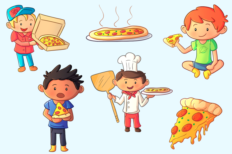 pizza-party-boys-clip-art-collection