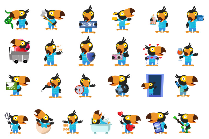 50x-toucan-bird-character-or-sticker-collection-illustration