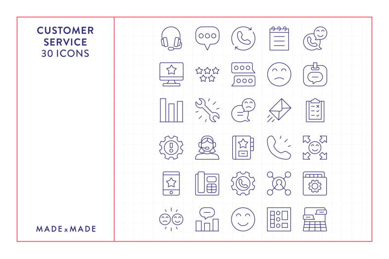 line-icons-customer