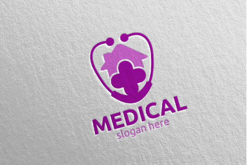 house-cross-medical-hospital-logo-design-119
