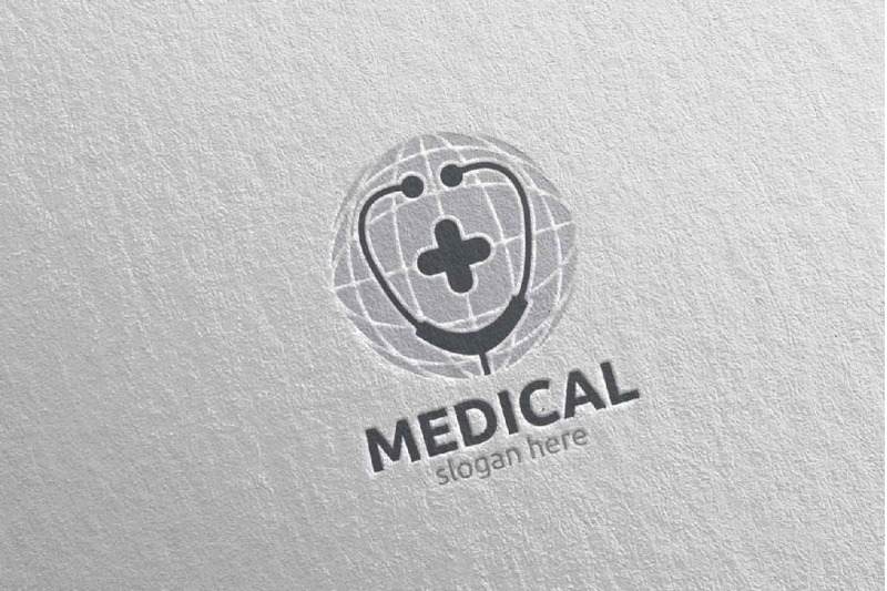 global-cross-medical-hospital-logo-design-122