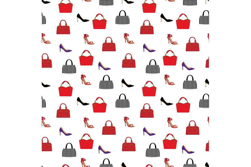 woman-shoe-and-bag-pattern