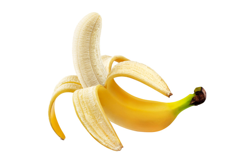 peeled-open-banana-isolated-on-white-background
