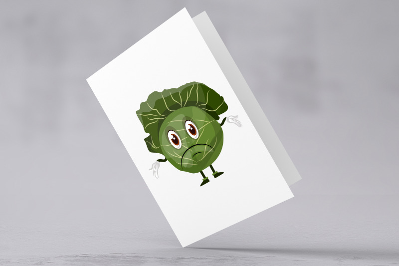 50x-cabbage-character-or-mascot-in-different-situation-collection