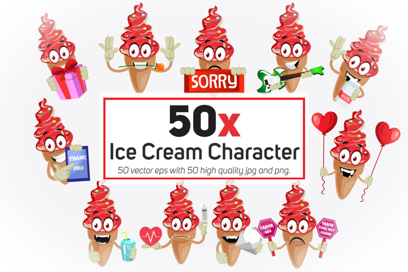 50x-ice-cream-character-collection-illustration