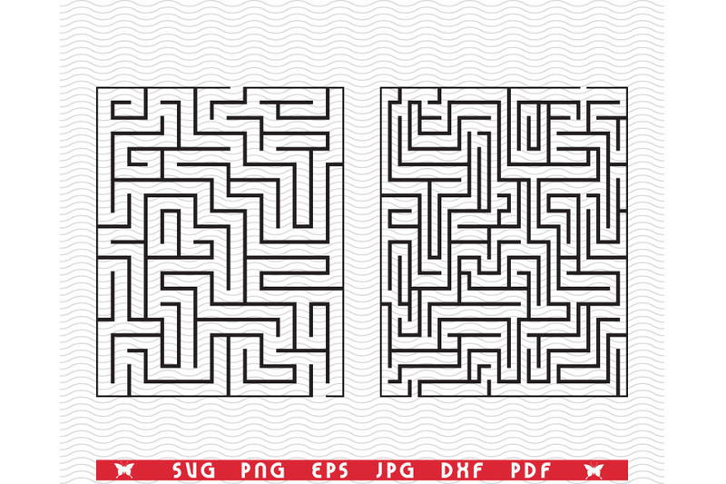 svg-nbsp-black-mazes-silhouettes-nbsp-digital-clipart