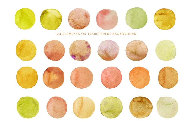 watercolor-yellow-and-orange-dots-clipart-hand-painted-spots