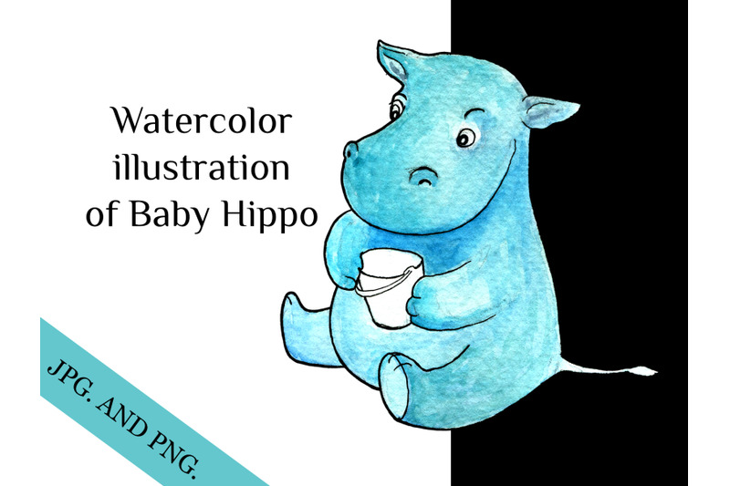 hippo-baby-isolated-illustration-cartoon-character-holding-bucket