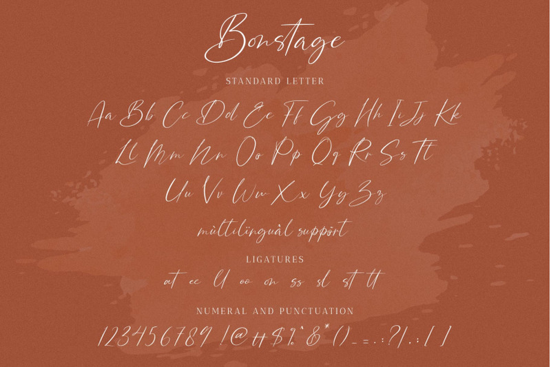 bonstage-font-abstract-shapes