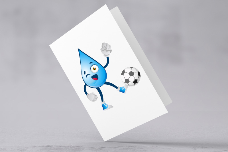 50x-waterdrop-character-and-mascot-collection-illustration