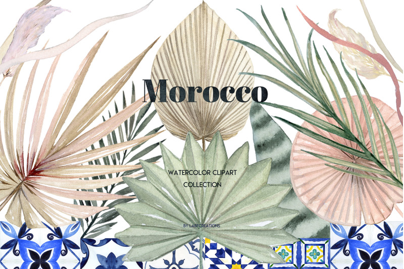 morocco-travel-clipart-l-watercolor-tiles