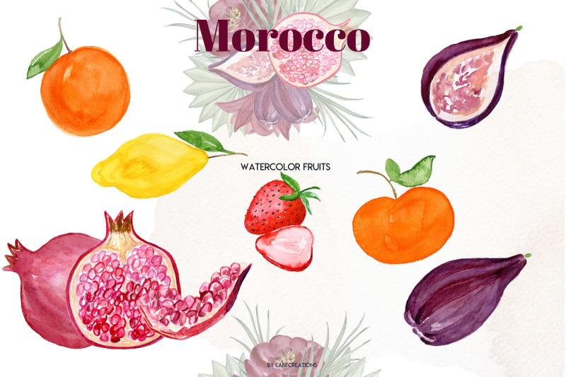 morocco-travel-clipart-l-watercolor-tiles