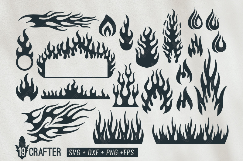 fire-flame-and-fire-tribal-svg-bundle