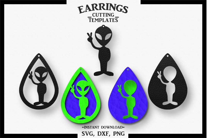 alien-earrings-silhouette-cricut-cut-file-svg-dxf-png