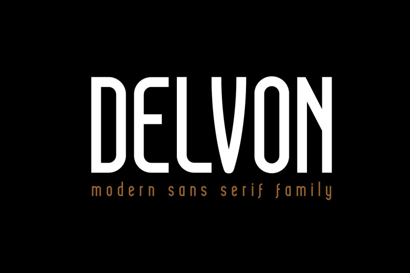 delvon-modern-sans-serif