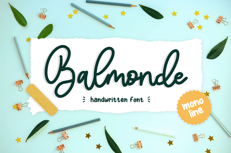balmonde-handwritten-font