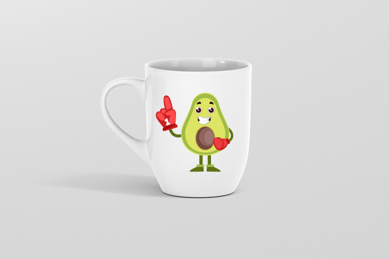 50x-avocado-character-and-mascot-collection-illustration