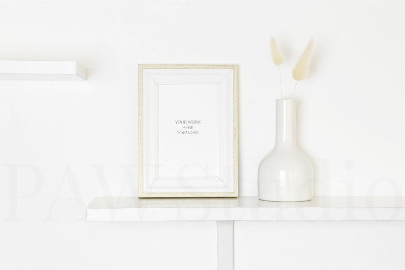 white-frame-mockup-on-white-background