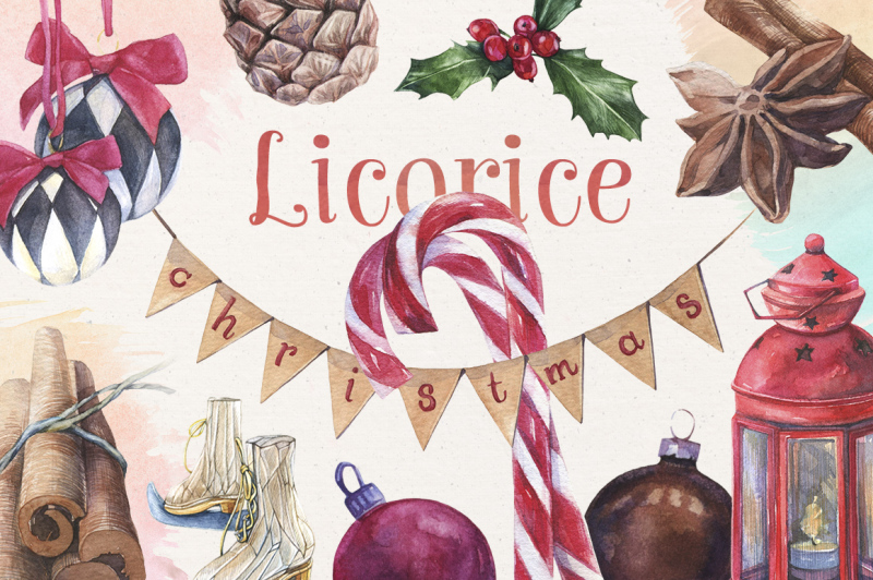 licorice-christmas-watercolor-kit
