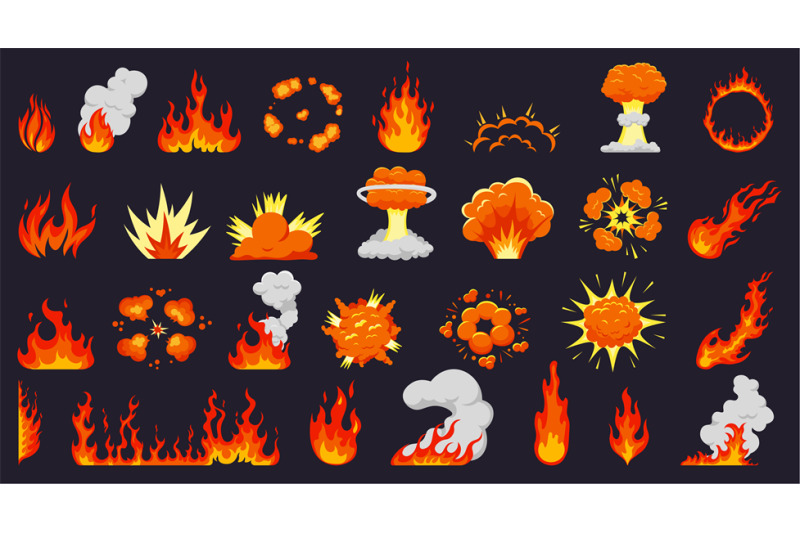 cartoon-fire-explosions-fire-flames-hot-campfire-explosive-bomb-clo